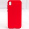 Накладка силиконовая Carbon 360 на Huawei Honor 8S/Y5 2019 красная - фото 29383