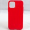 Накладка силиконовая 360 с кожаными вставками на Apple Iphone 11 Pro красная - фото 29425