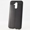 Накладка силиконовая 360 с кожаными вставками на Huawei Mate 20 Lite черная - фото 29944