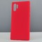 Накладка силиконовая Soft Touch ультратонкая для Samsung Galaxy Note 10 Pro красная - фото 30045