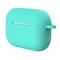 Чехол силиконовый для наушников Apple AirPods Pro с карабином Mint Green - фото 30060