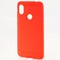 Накладка силиконовая Carbon 360 на Xiaomi Redmi Note 6 Pro красная - фото 30119