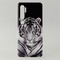 Накладка силиконовая с рисунком для Xiaomi Mi Note 10 Тигр