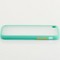 Накладка пластиковая с силиконовой окантовкой для iPhone 6/6s бирюзовая - фото 34596