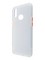 Накладка пластиковая с силиконовой окантовкой для Samsung Galaxy A10S белая