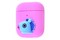Чехол силиконовый Kakao для наушников Apple AirPods 1/2 лошадка розовая