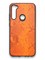 Накладка силиконовая Pitone для Xiaomi Redmi Note 8T оранжевая - фото 36159