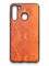 Накладка силиконовая Pitone для Samsung Galaxy A21 оранжевая