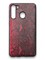 Накладка силиконовая Pitone для Samsung Galaxy A21 бордовая