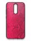 Накладка силиконовая Pitone для Xiaomi Redmi 8 малиновая - фото 36205