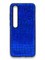Накладка силиконовая Fantastic Skin блестящая для Xiaomi Mi 10 синяя - фото 36256