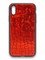 Накладка силиконовая Fantastic Skin блестящая для Apple iPhone X/Xs красная