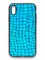 Накладка силиконовая Fantastic Skin блестящая для Apple iPhone X/Xs бирюзовая - фото 36500