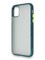Накладка силиконовая матовая с перламутровой окантовкой для Apple IPhone 11 Pro зеленая - фото 36696