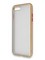 Накладка силиконовая матовая с перламутровой окантовкой для Apple IPhone 7/8/SE2 золотистая - фото 36703