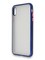 Накладка силиконовая матовая с перламутровой окантовкой для Apple IPhone Xs Max синяя - фото 36716