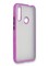 Накладка силиконовая матовая с перламутровой окантовкой для Huawei P Smart Z/Y9 Prime фиолетовая - фото 36753