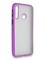 Накладка силиконовая матовая с перламутровой окантовкой для Huawei Y7P/P40 Lite E 2020 фиолетовая - фото 36759