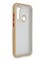 Накладка силиконовая матовая с перламутровой окантовкой для Xiaomi Redmi Note 8 золотистая - фото 36835