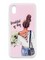 Накладка силиконовая Girl Style для Xiaomi Redmi Note 8T Flowers - фото 37352
