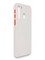 Накладка пластиковая с силиконовой окантовкой для Samsung Galaxy A21 белая - фото 37410