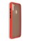 Накладка пластиковая с силиконовой окантовкой для Samsung Galaxy M11 красная - фото 37418