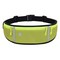 Сумка спортивная на пояс для смартфона на молнии салатовая - фото 38799