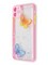 Накладка силиконовая Butterfly для Apple iPhone 11 Pro Max розовая - фото 38933