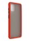 Накладка пластиковая с силиконовой окантовкой для Samsung Galaxy A31 красная - фото 39074