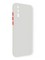 Накладка пластиковая с силиконовой окантовкой с защищенной камерой для Huawei Y8P белая - фото 39105