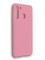 Накладка силиконовая Soft Touch ультратонкая для Samsung Galaxy A21 розовая