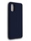 Накладка силиконовая Soft Touch ультратонкая для Samsung Galaxy A41 синяя