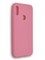 Накладка силиконовая Soft Touch ультратонкая для Huawei Honor 8A/Y6 2019 розовая - фото 39344