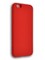 Накладка силиконовая Soft Touch ультратонкая для Apple iPhone 6/6s красная - фото 39462