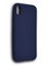 Накладка силиконовая Soft Touch ультратонкая для Apple iPhone XR синяя - фото 39472