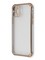 Накладка пластиковая прозрачная с золотистой окантовкой для Apple iPhone 11 Pro белая - фото 39865