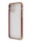 Накладка пластиковая прозрачная с золотистой окантовкой для Apple iPhone 11 Pro красная - фото 39867