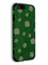 Накладка силиконовая с ромашками для Apple iPhone 6/6S зеленая - фото 40090