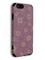 Накладка силиконовая с ромашками для Apple iPhone 6/6S розовая - фото 40093