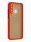 Накладка пластиковая с силиконовой окантовкой с защищенной камерой для Huawei P40 Lite E/Y7P/ Honor 9C красная - фото 40535