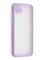 Накладка пластиковая с силиконовой окантовкой с защищенной камерой для Huawei Y5P/Honor 9S сиреневая - фото 40540