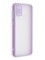 Накладка пластиковая с силиконовой окантовкой с защищенной камерой для Samsung Galaxy M31 сиреневая - фото 40578