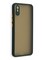 Накладка пластиковая с силиконовой окантовкой с защищенной камерой для Xiaomi Redmi 9A зеленая - фото 40583