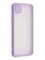 Накладка пластиковая с силиконовой окантовкой с защищенной камерой для Xiaomi Redmi 9C/10A сиреневая - фото 40591