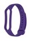 Силиконовый ремешок для Xiaomi Mi band 5/6 фиолетовый - фото 40736