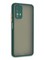 Накладка пластиковая с силиконовой окантовкой с защищенной камерой для Xiaomi Redmi 9T зеленая - фото 41928