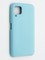 Накладка силиконовая Silicone Cover (без логотипа) для Huawei P40 Lite/Nova 6SE/Nova 7i бирюзовая - фото 41944