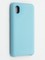 Накладка силиконовая Silicone Cover (без логотипа) для Samsung Galaxy A01 CORE бирюзовая