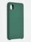Накладка силиконовая Silicone Cover (без логотипа) для Samsung Galaxy A01 CORE зеленая - фото 41961