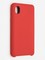Накладка силиконовая Silicone Cover (без логотипа) для Samsung Galaxy A01 CORE красная